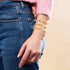 Bracelet Helios | Gemmy Bear | Jade jaune x Or